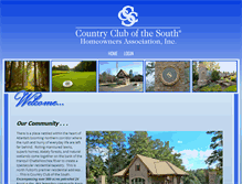 Tablet Screenshot of countryclubofthesouth.org